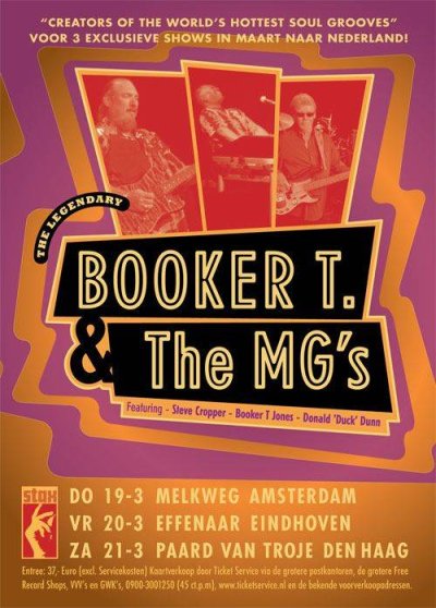 Booker T & the MG's poster