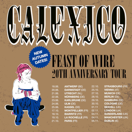 Calexico Feast Of Wire Tour 2023