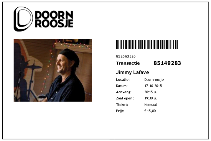 Ticket Jimmy lafave