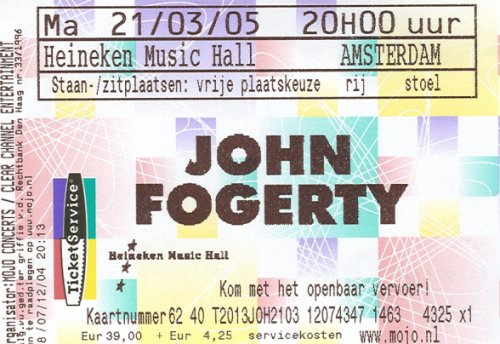 Ticket John Fogerty