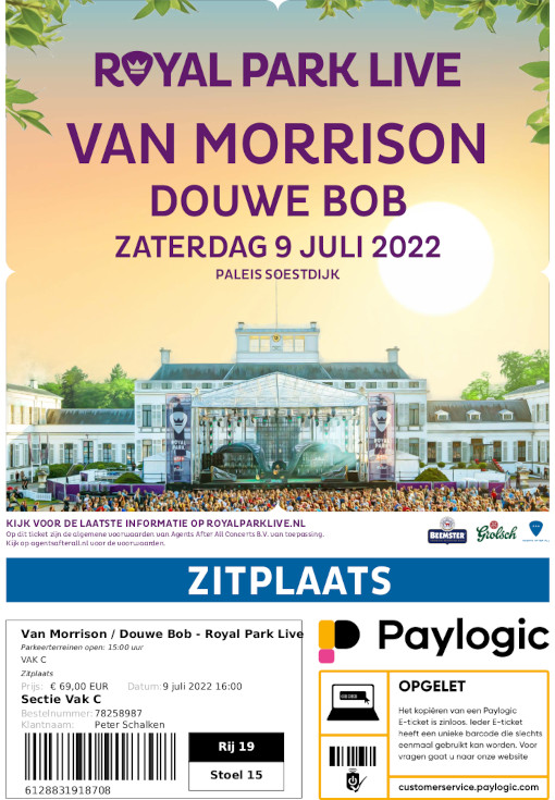 Ticket Royal Park 2022